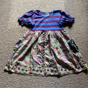 Matilda Jane Character Counts Dress with pockets~size 8~